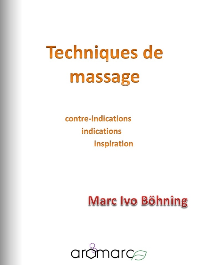 Techniques de massage - Livre - Marc Bohning